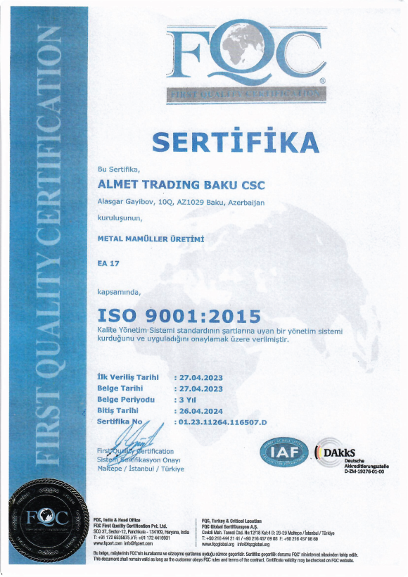 ISO 9001:2015